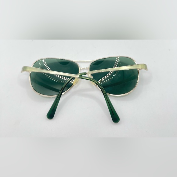 Vintage Calvin Klein CK7415S Gold Pilot Sunglasses Frames Only - Picture 4 of 8